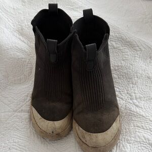 Vessi Kids Black and White Rain & Snow Boots